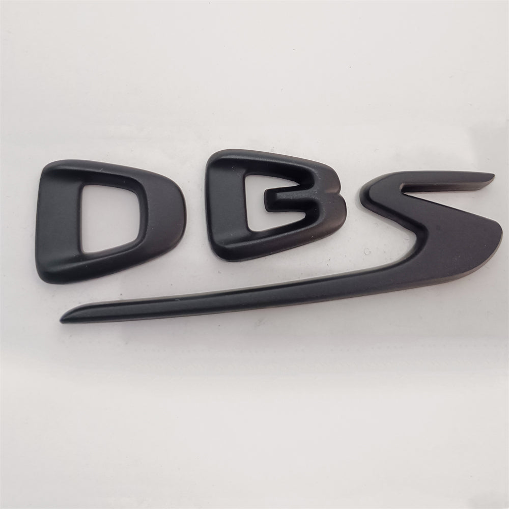 Aston Martin DBS Superleggera PASSENGER SIDE Side Matte Black Badge Factory