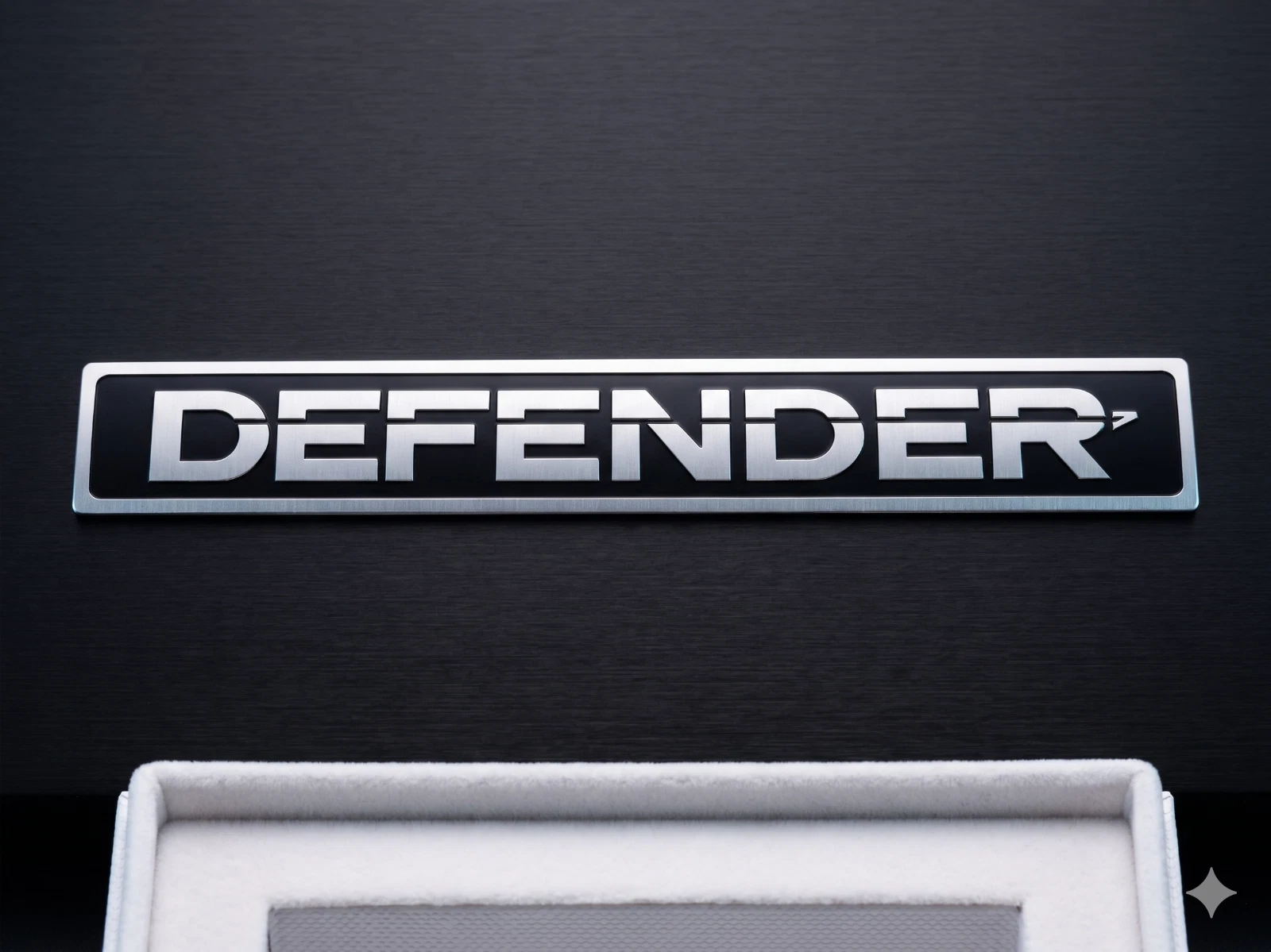 LR DEFENDER 1992- Onward Front Badge Decal Part BTR1045LR Factory