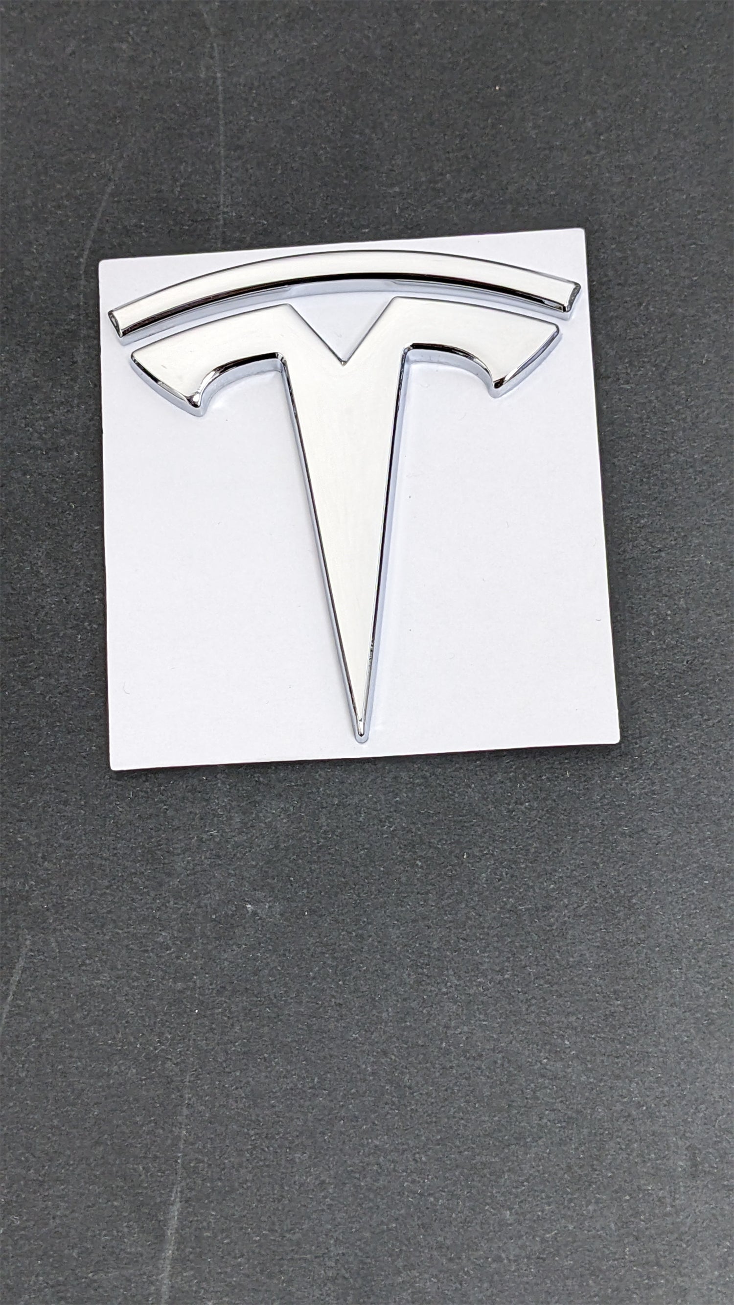 TESLA MODEL 3 Y FRONT HOOD LOGO BADGE EMBLEM 1494949-00-A Factory