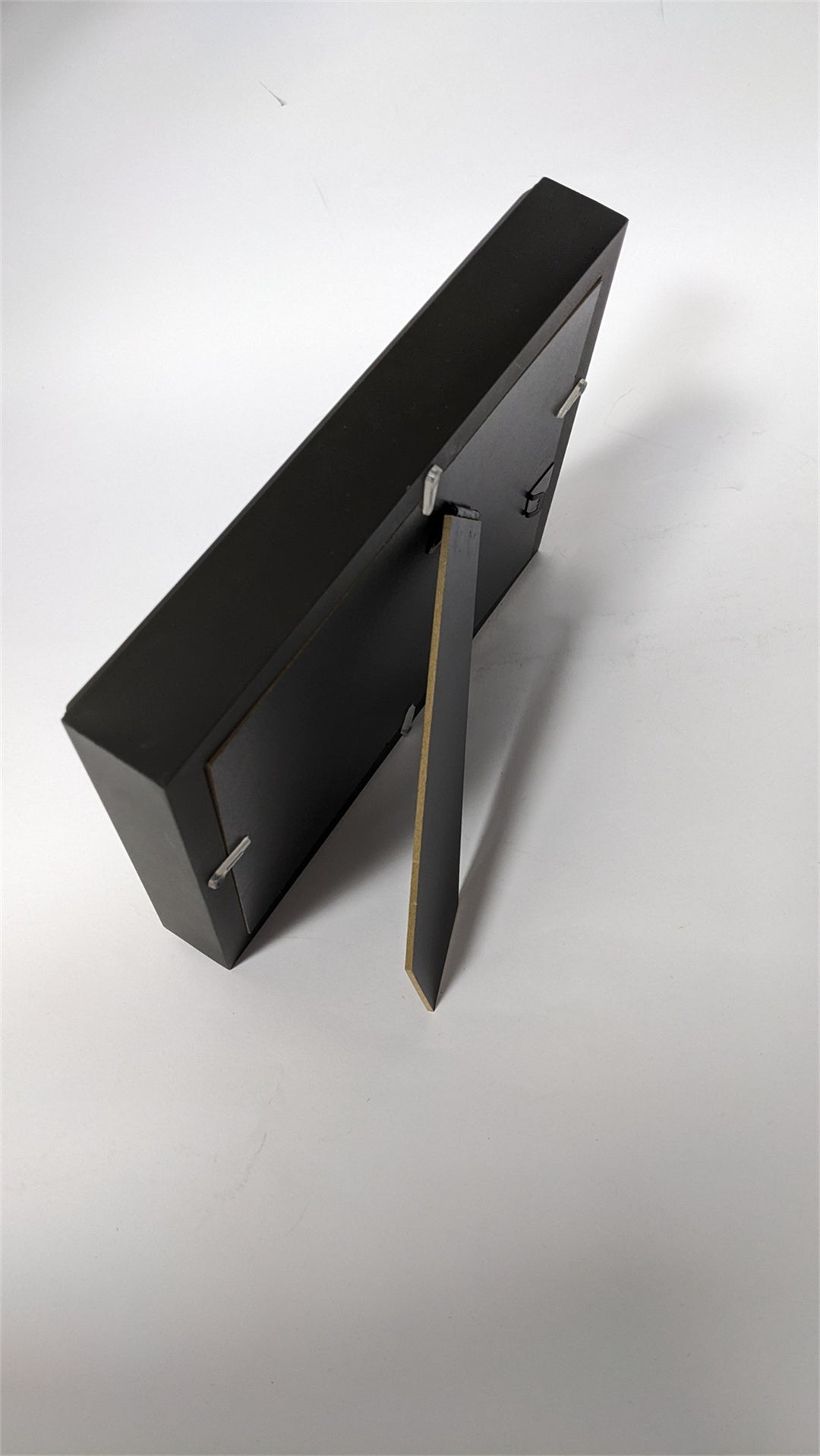 Ferrari Chrome Badge Art Picture Hardwood Black Frame Italiaspares