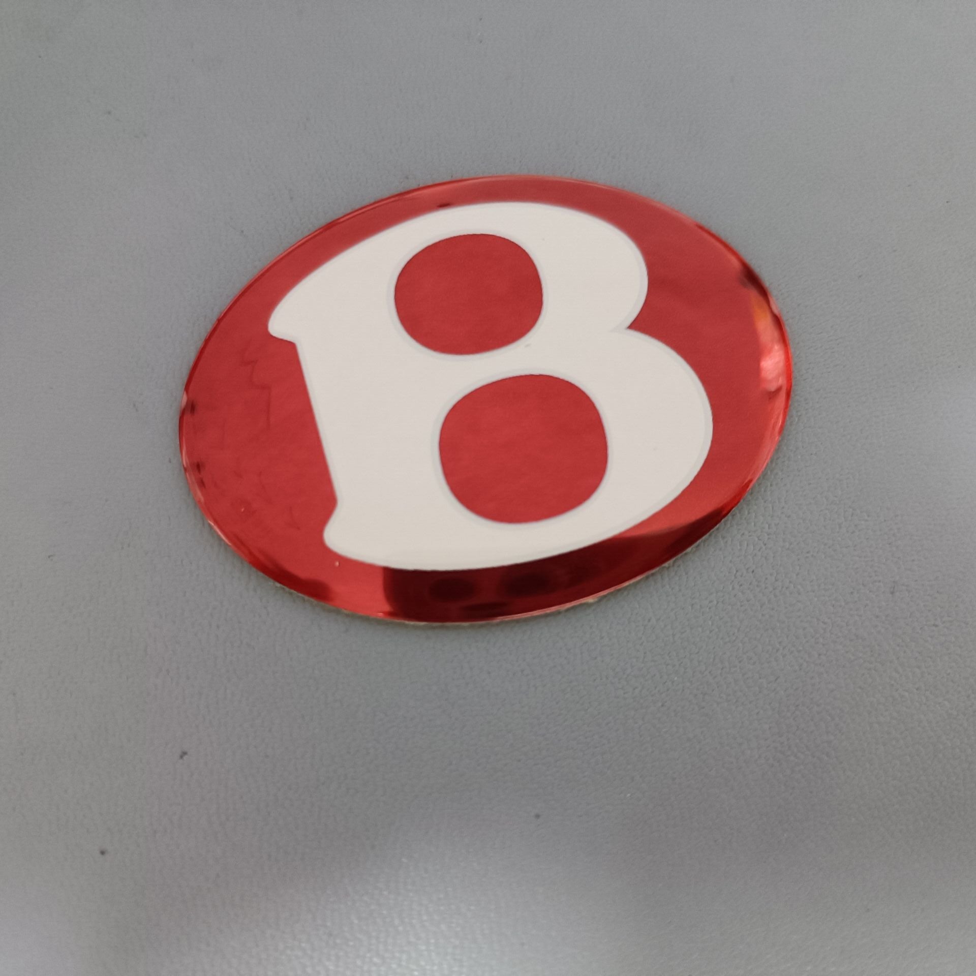Bentley Continental Flying Spur Rear Hood Bonnet "B"badge 3W8853680J Factory