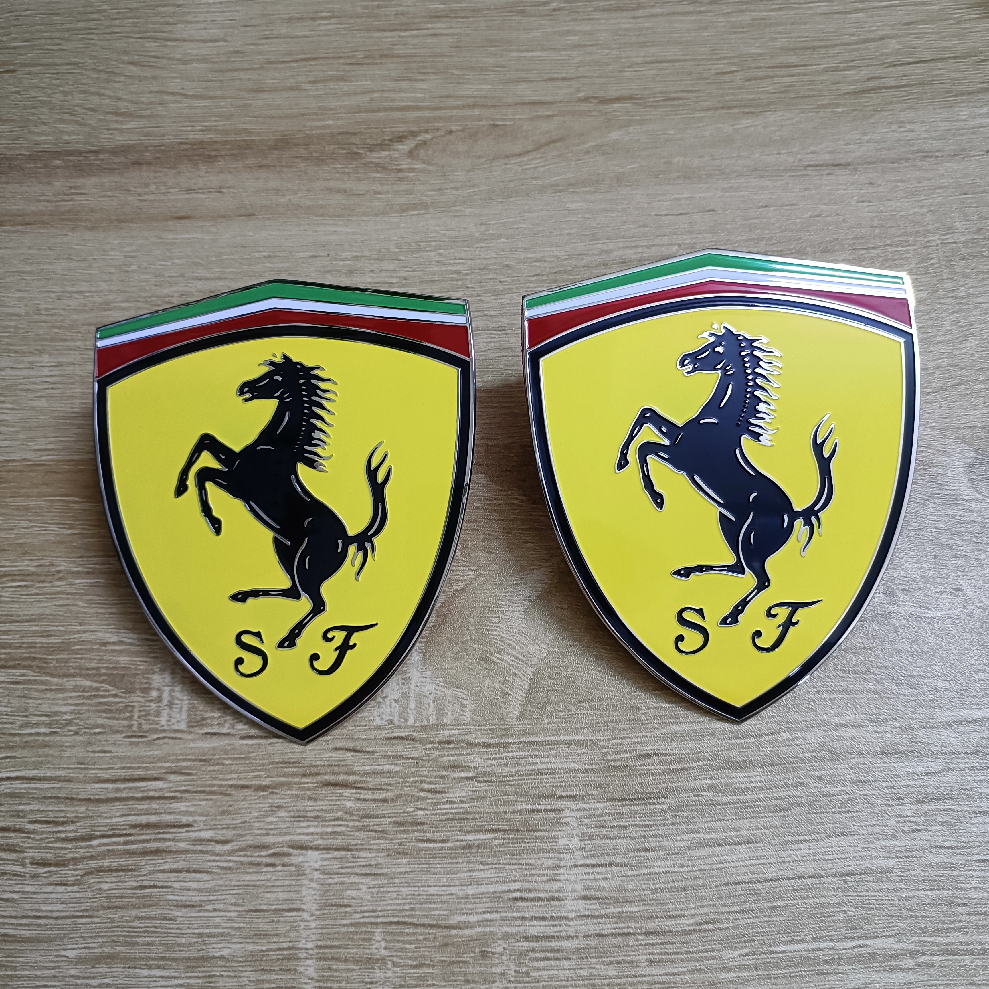 Ferrari 458 Italia 458 Spider 458 Speciale Fender Shield Badge Emblem Modify Italiaspares
