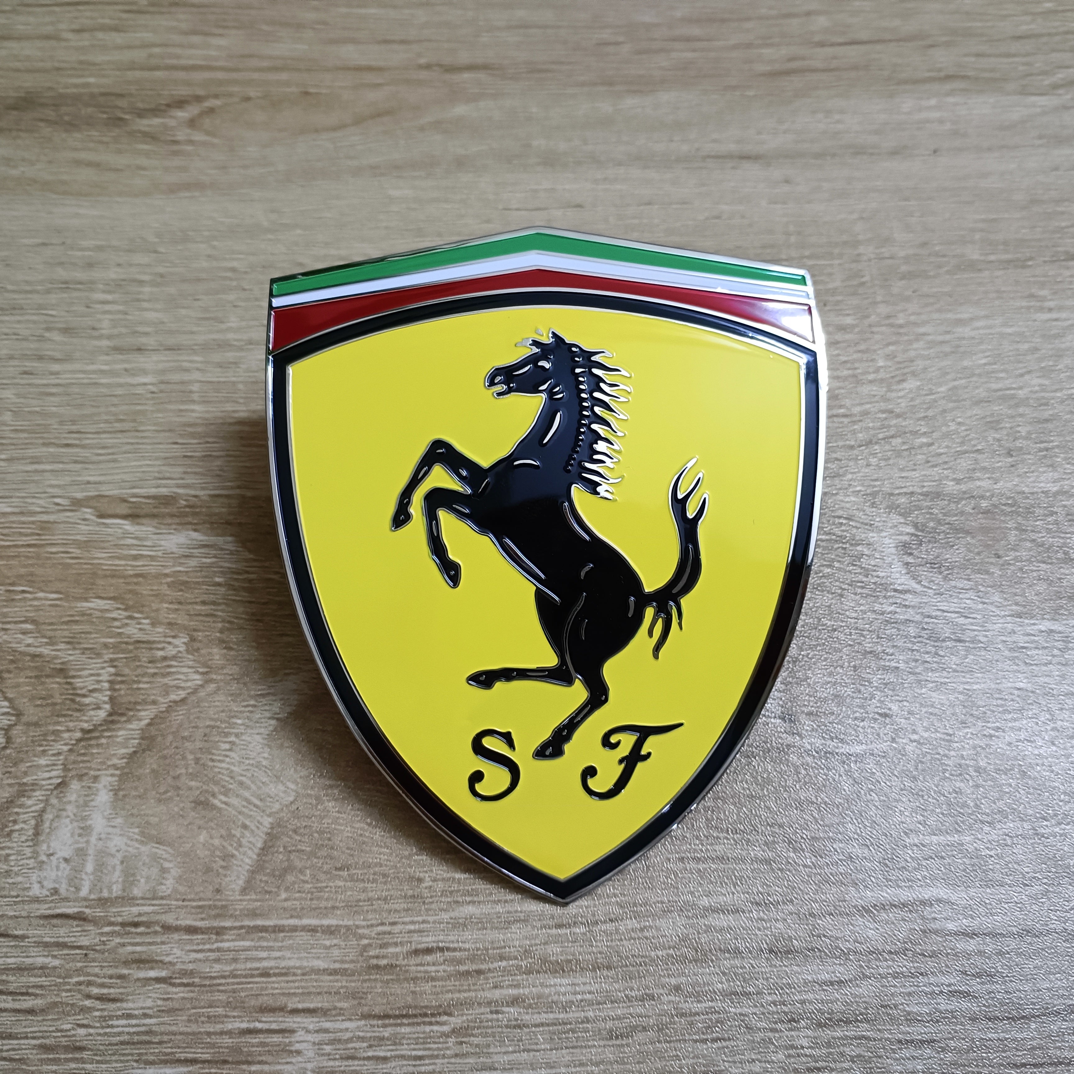 Ferrari 458 Italia 458 Spider 458 Speciale Fender Shield Badge Emblem Modify Italiaspares