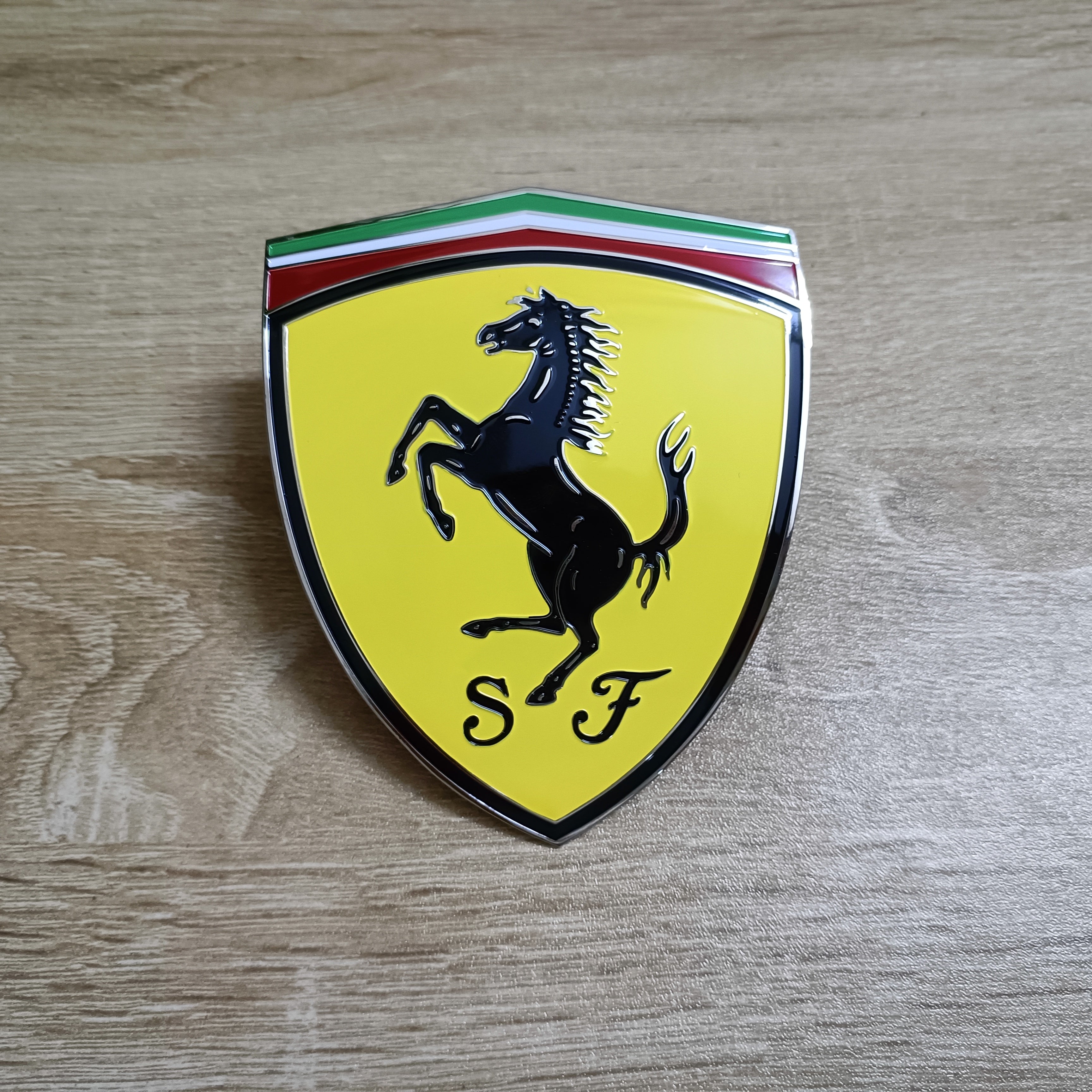 Ferrari 458 Italia 458 Spider 458 Speciale Fender Shield Badge Emblem Modify Italiaspares