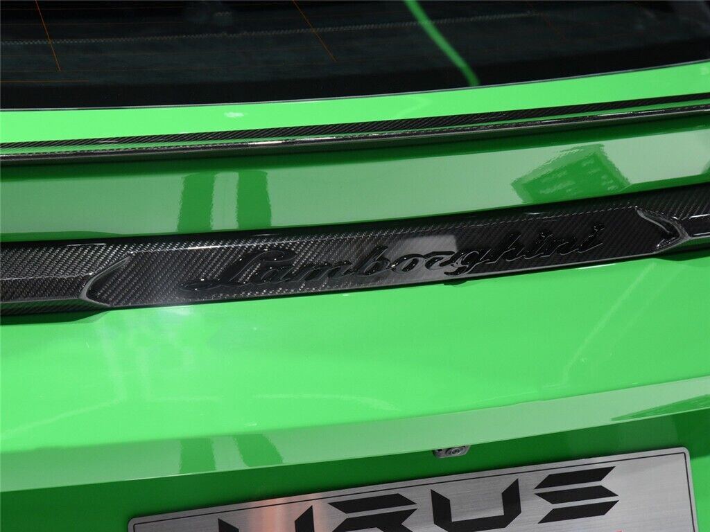 1X Lamborghini URUS Logo Script Lettering Emblem Gloss Black Badge 4ML853742 Italiaspares