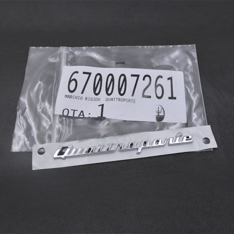 Maserati Quattroporte Dashboard “Quattroporte “ Logo 670007261 Factory