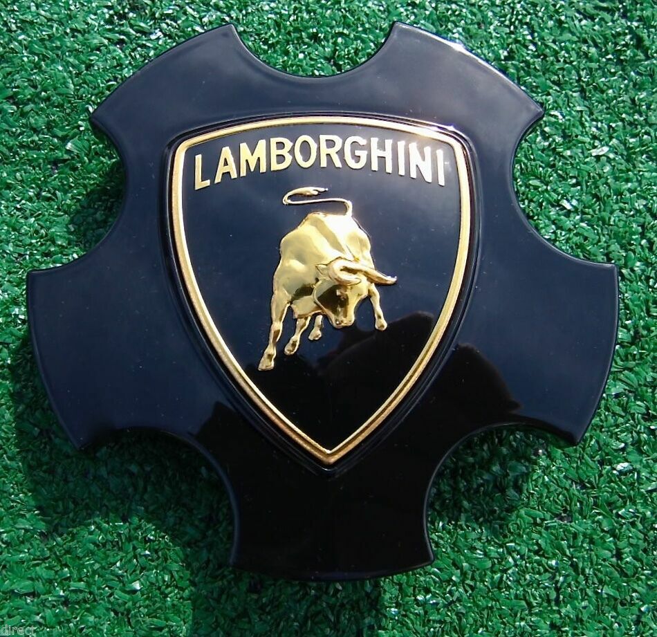 Genuine Lamborghini Gallardo Callisto Black Centre Cap Wheel Cap 40061147F Factory
