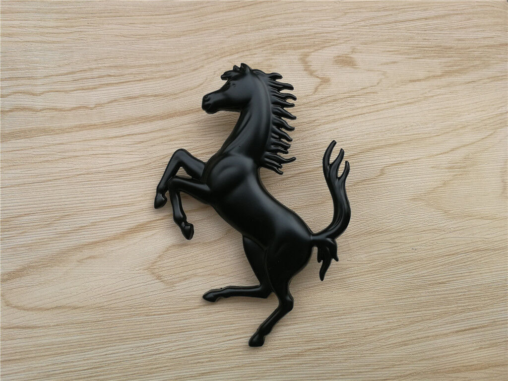 Ferrari california Front Bumper Horse Emblem Black 67165200 Italiaspares