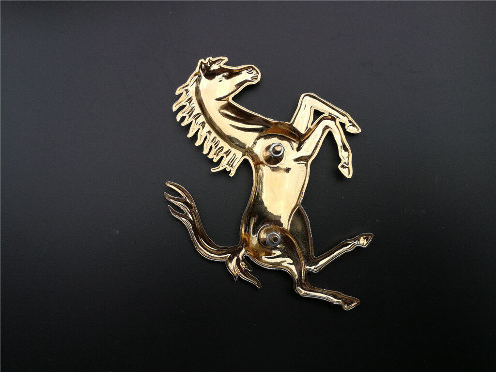 Ferrari California Front Bumper Horse Emblem Gold 67165200 Italiaspares