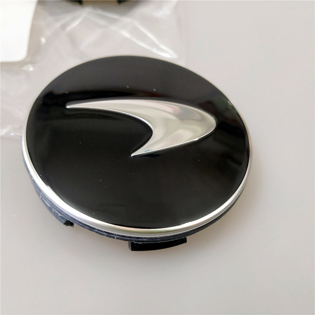 1X Genuine Mclaren 570s 600LT 720s Black Wheel Hub Cap 13BA167CP Factory