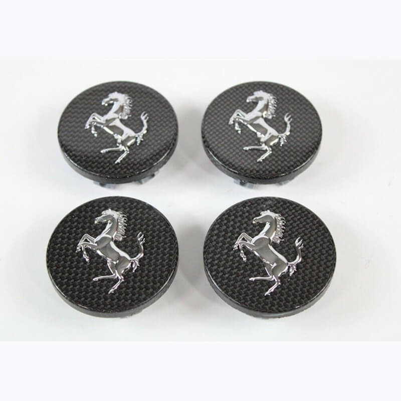 Ferrari 458 488 F12 FF 812 Carbon Fibre Wheel Centre Cap Hub Badges Factory