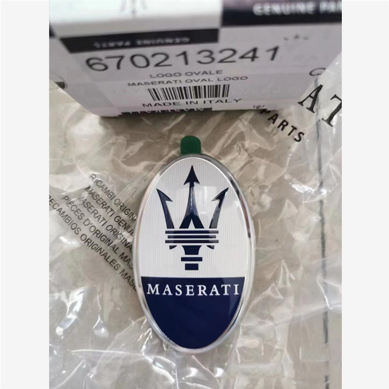 Maserati New Orig Grecal GranTurismo Levante MC20 Front Bumper Badge 670213241 Factory