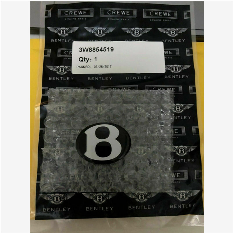 Bentley Flying Spur GT Front Bumper Black "B"Badge 3W8854519 Italiaspares