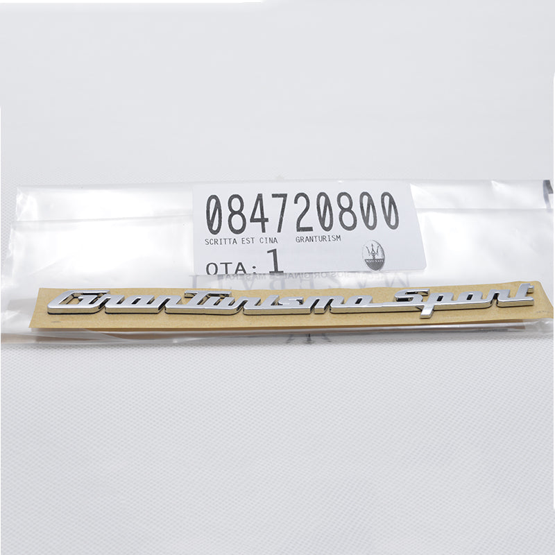 1XGenuine Maserati Granturismo Sport rear emblem badge #84720800 Factory
