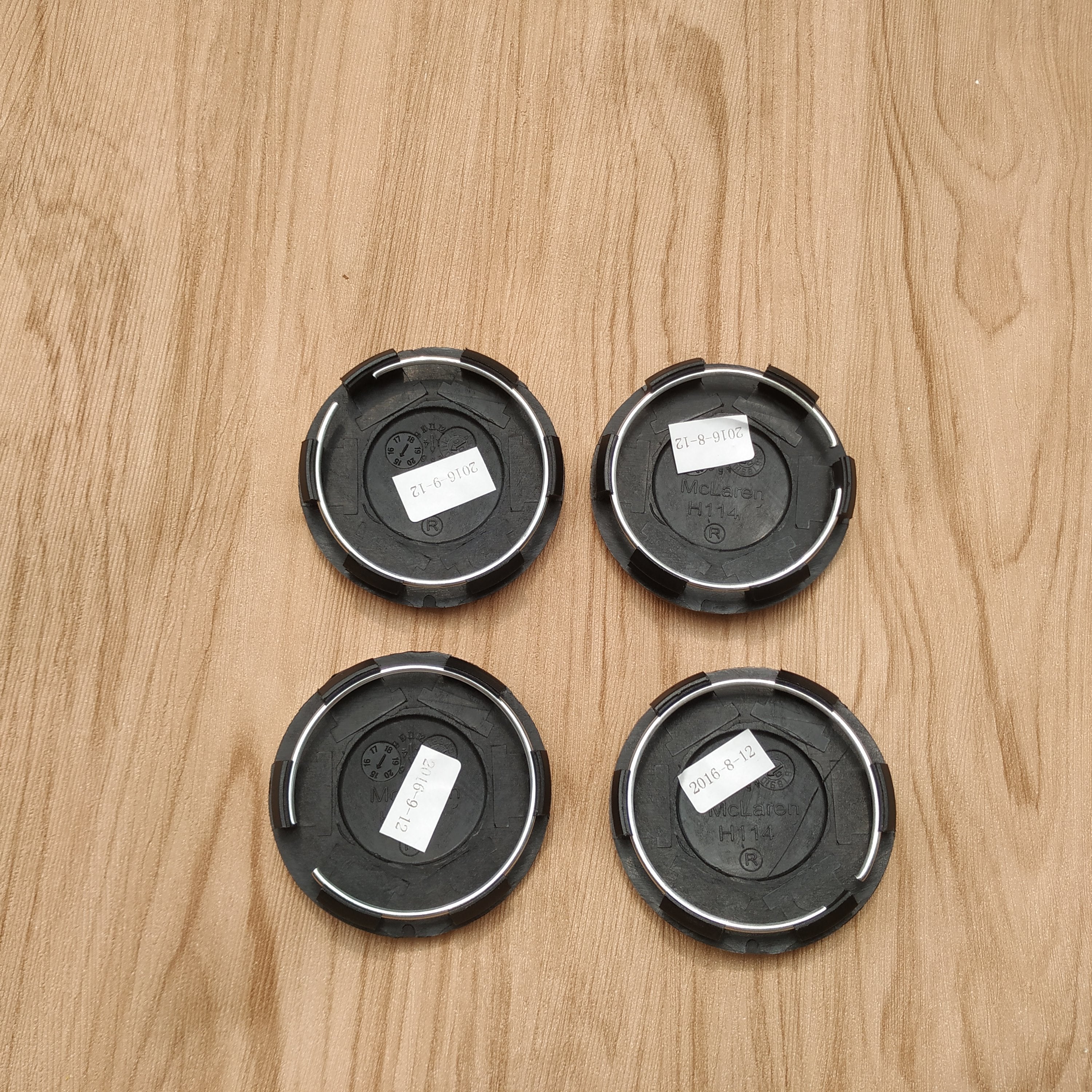 Genuine Mclaren 540C 570S Red Carbon Fibre Hub Cap Kit 13B0997CP Factory