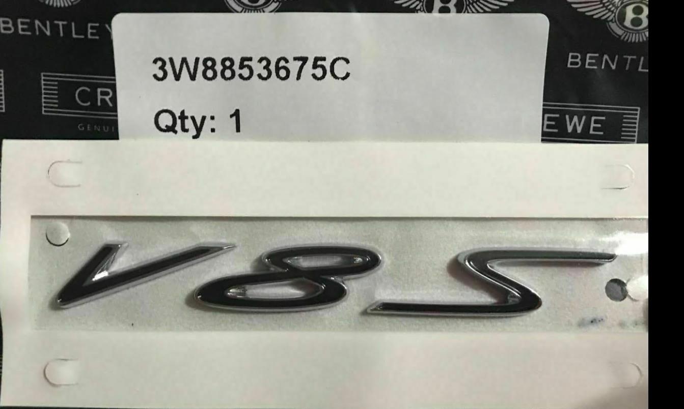 Genuine Bentley Continental GT Speed V8S Sidehead Emblem 3W8853675C Factory