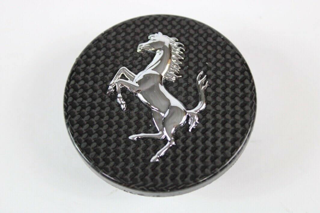 Ferrari 458 488 F12 FF 812 Carbon Fibre Wheel Centre Cap Hub Badges Factory