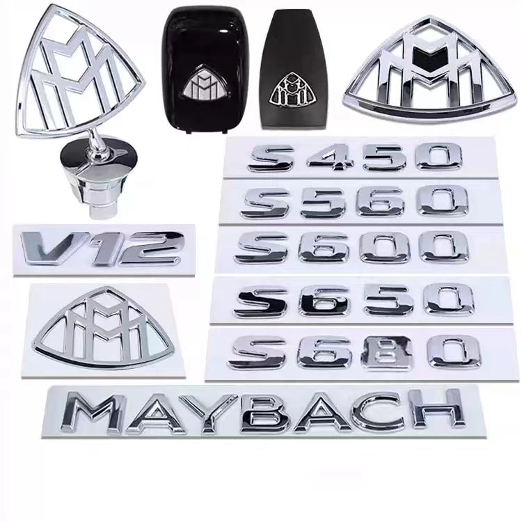 Mercedes Benz Maybach Emblems Badges Upgrade Kit Italiaspares