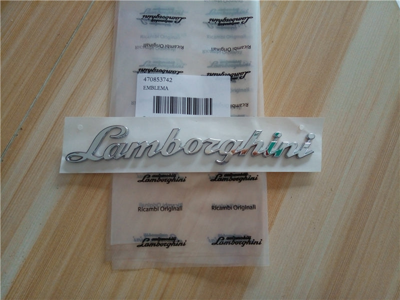 Lamborghini Aventador LP700 LP720 LP750 Rear Script Emblem 470853742 Italiaspares