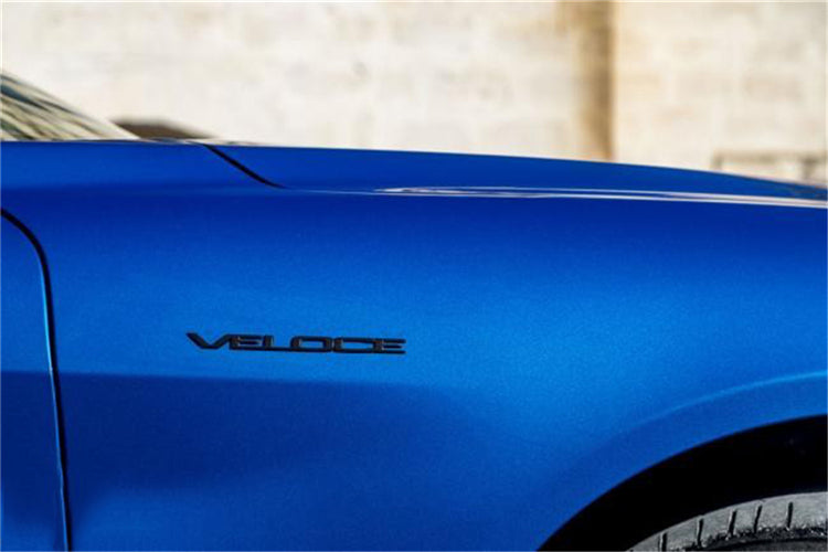 Alfa Romeo Guilia 280HP VELOCE RH/LH Glossy Black Badge Emblem Italiaspares