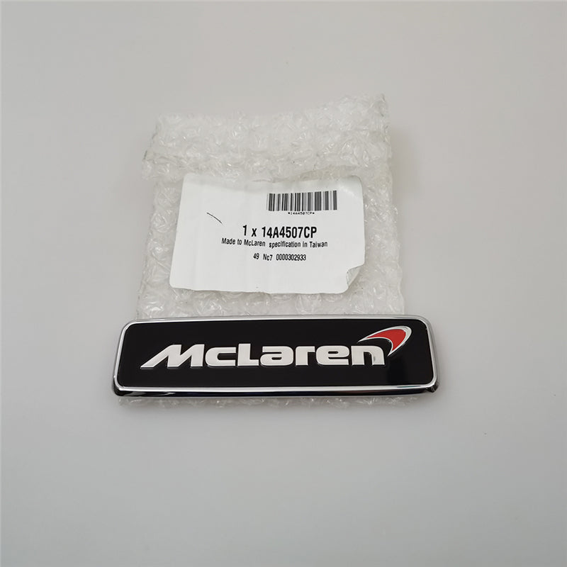 1XGenuine McLaren 720S GT Front Hood Chrome Emblem Badge 14A4507CP Factory