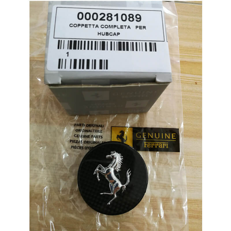 1X Ferrari F430 458 California 488 Carbon Fiber Wheel Hub Center Cap 281089 Italiaspares
