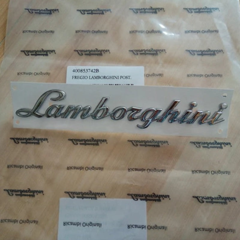 Lamborghini Gallardo Huracan Rear Script Emblem 400853742B Italiaspares