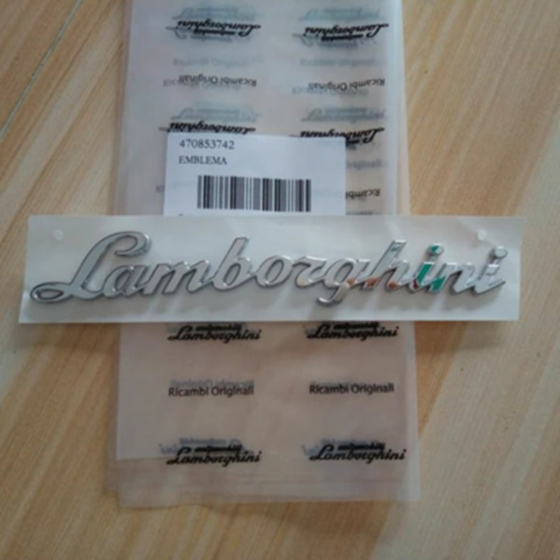 Lamborghini Aventador LP700 LP720 LP750 Rear Script Emblem 470853742 Italiaspares
