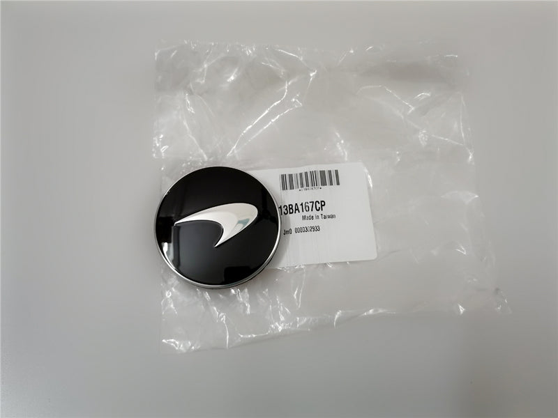 1X Genuine Mclaren 570s 600LT 720s Black Wheel Hub Cap 13BA167CP Factory