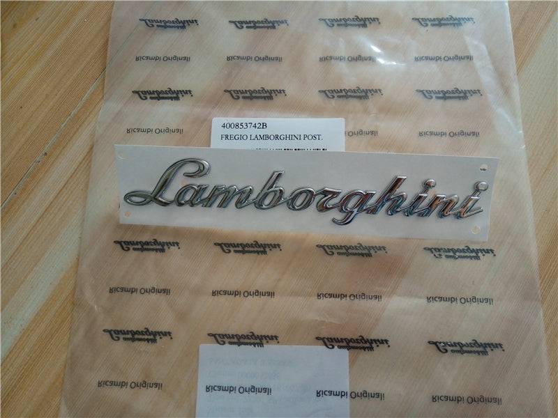 Lamborghini Gallardo Huracan Rear Script Emblem 400853742B Italiaspares