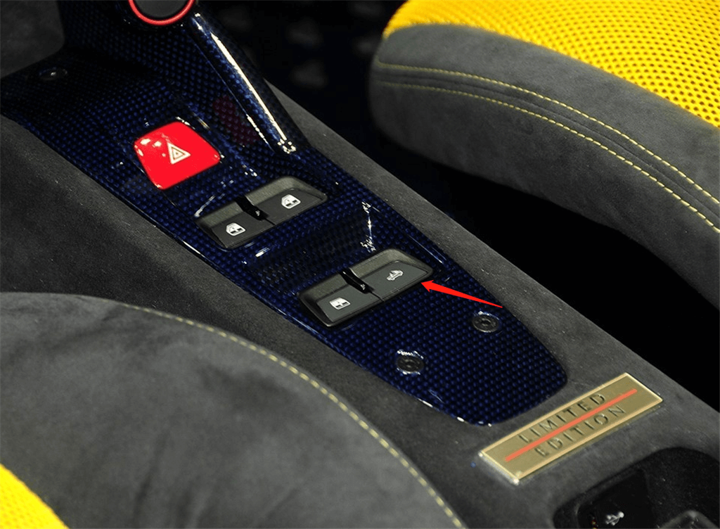 1X Genuine Ferrari 458 Speciale&A Roof Open Switch Button 311252 Italiaspares