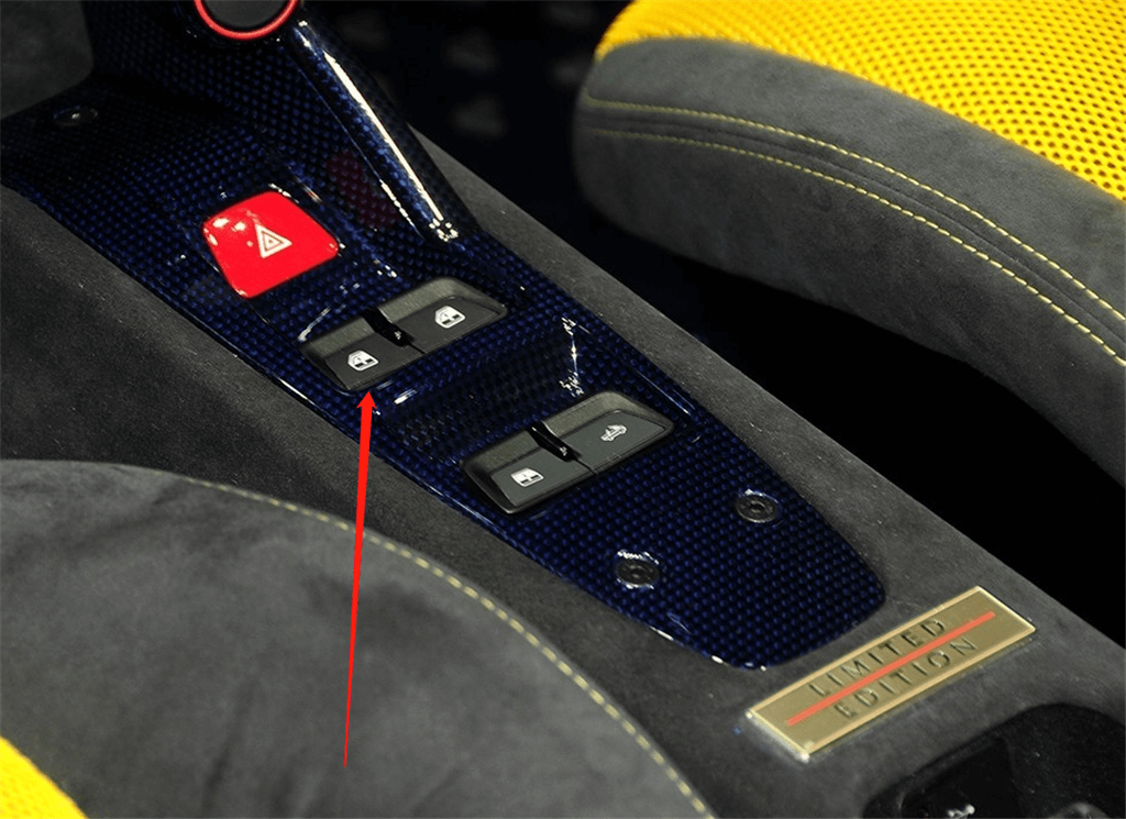 1X Genuine Ferrari 458 Speciale&A Left Power Window Switch Button 302237 Italiaspares