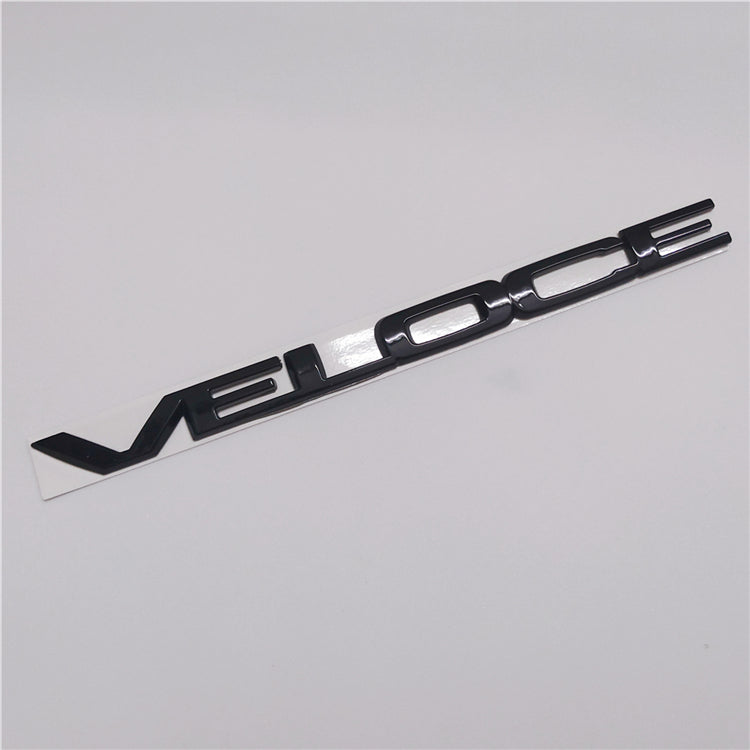 Alfa Romeo Guilia 280HP VELOCE RH/LH Glossy Black Badge Emblem Italiaspares