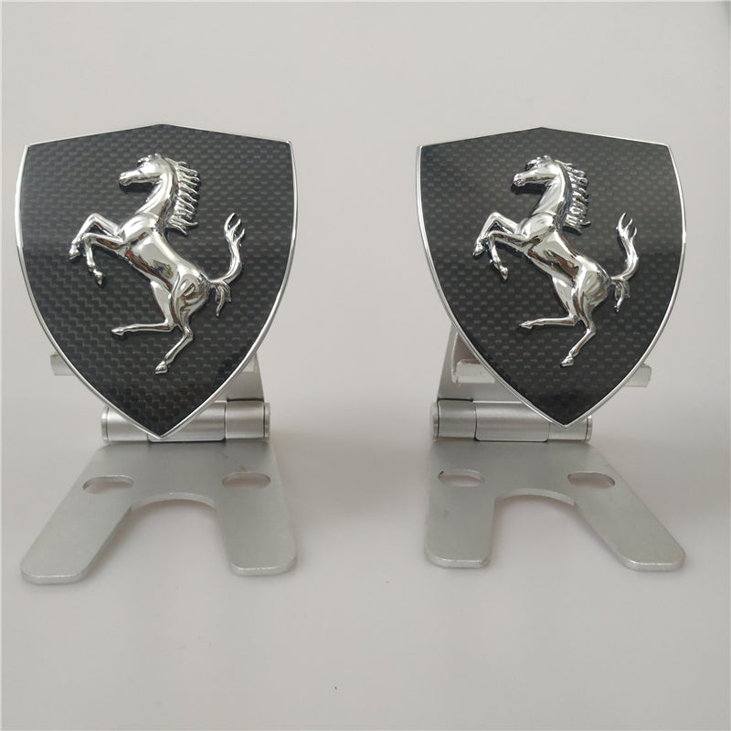 Ferrari F12 Berlinetta Carbon Fiber Fender Shield badge Italiaspares