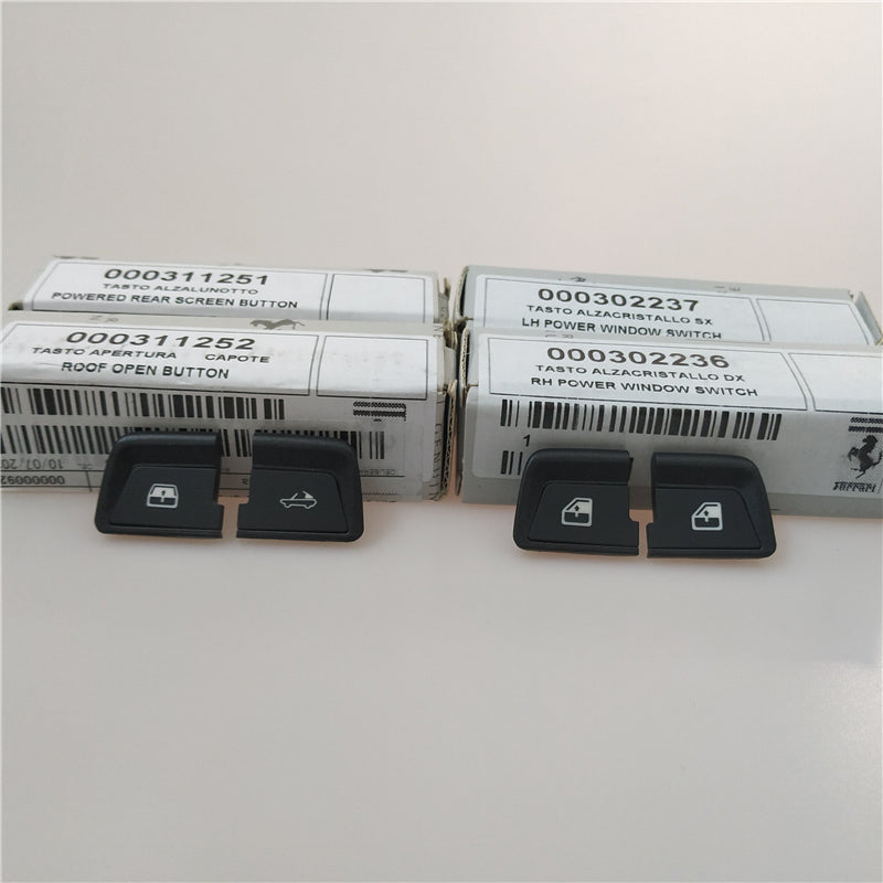 Ferrari 458 Speciale A Rear Screen & Roof Open & Power Window Button Kit Italiaspares