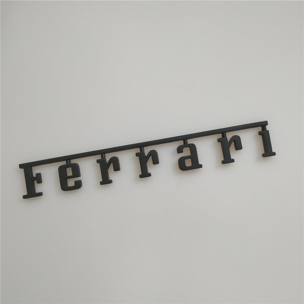 Ferrari 296GTB Rear Horse Badge Script Kit Italiaspares