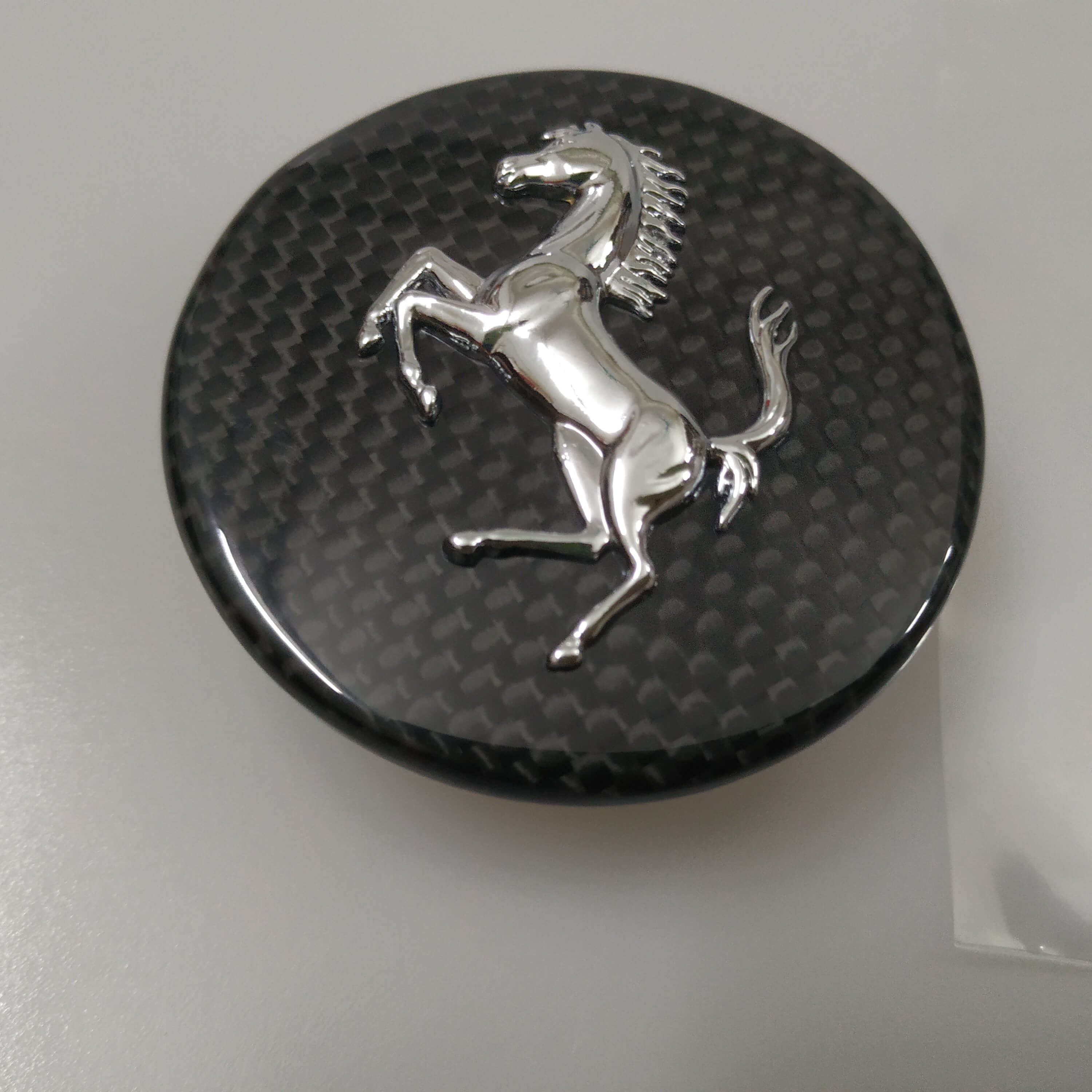 Ferrari 458 488 F12 FF 812 Carbon Fibre Wheel Centre Cap Hub Badges Factory