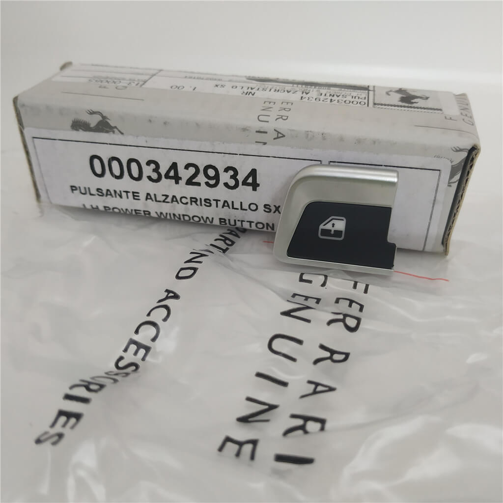 1X Genuine Ferrari 812 Superfast F8 Left Power Window Switch Button 342934 Italiaspares