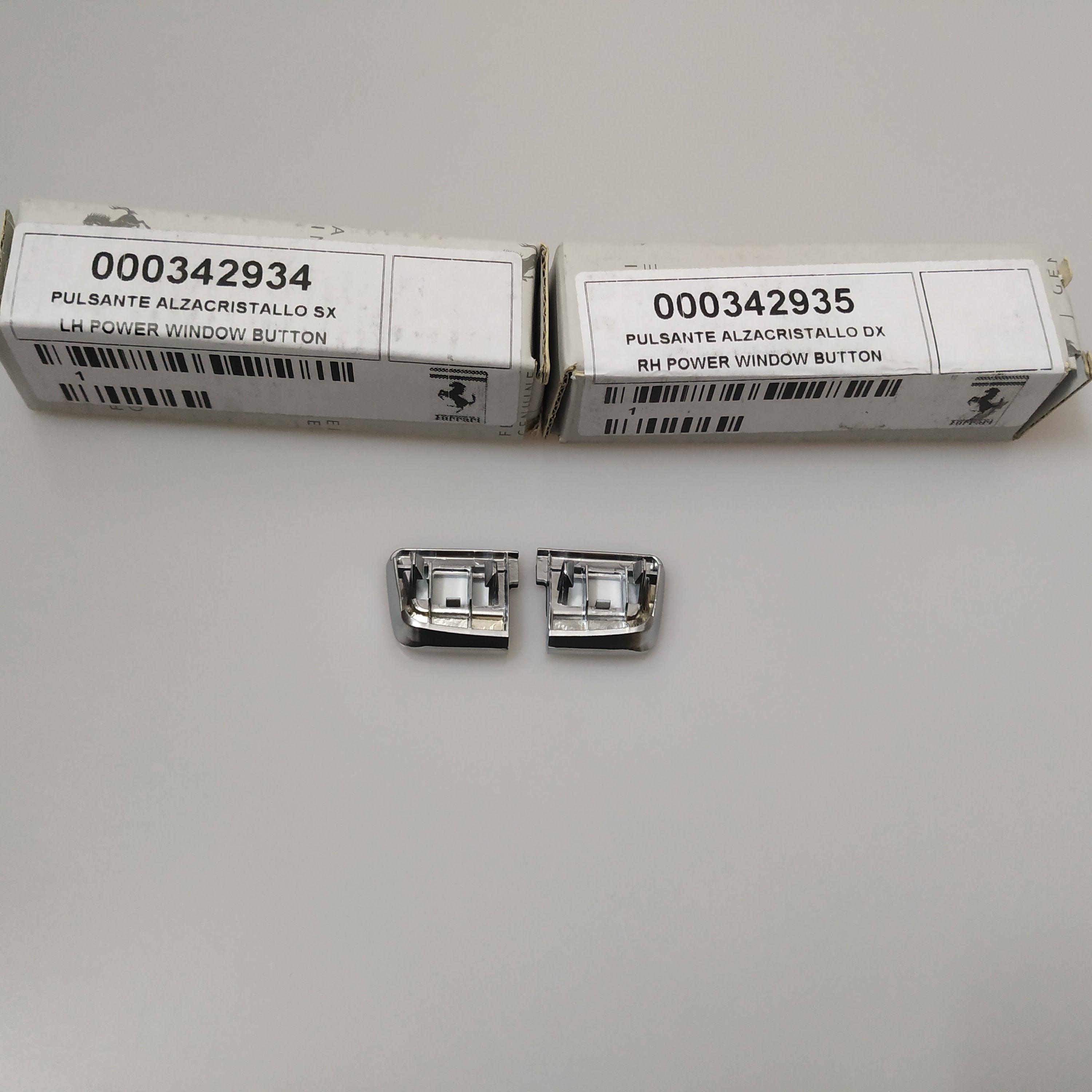 Ferrari 812 Superfast F8 Right&Left Power Window Switch Button Kit Italiaspares