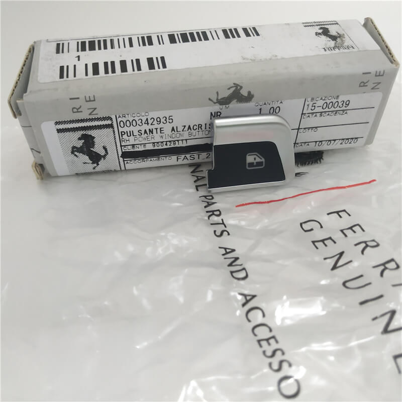 1X Genuine Ferrari 812 Superfast F8 Right Power Window Switch Button 342935 Italiaspares