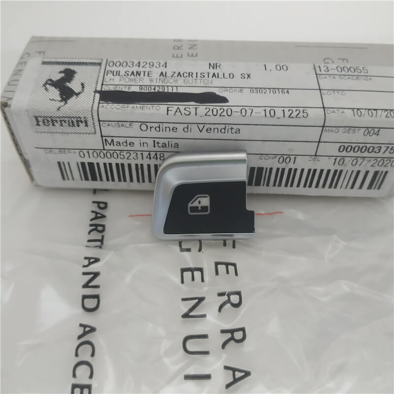 1X Genuine Ferrari 812 Superfast F8 Left Power Window Switch Button 342934 Italiaspares