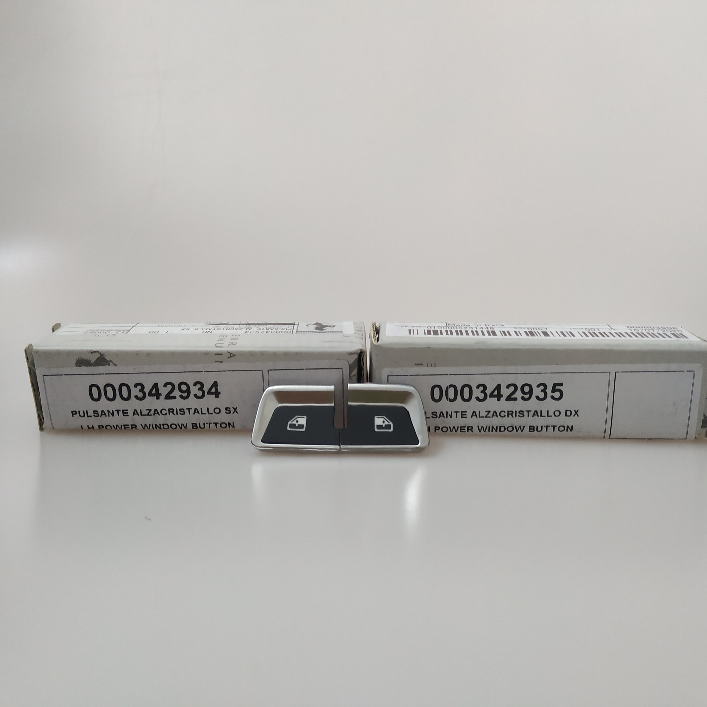 Ferrari 812 Superfast F8 Right&Left Power Window Switch Button Kit Italiaspares