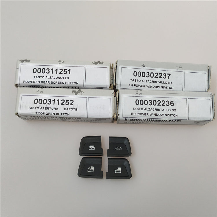 Ferrari 458 Speciale A Rear Screen & Roof Open & Power Window Button Kit Italiaspares