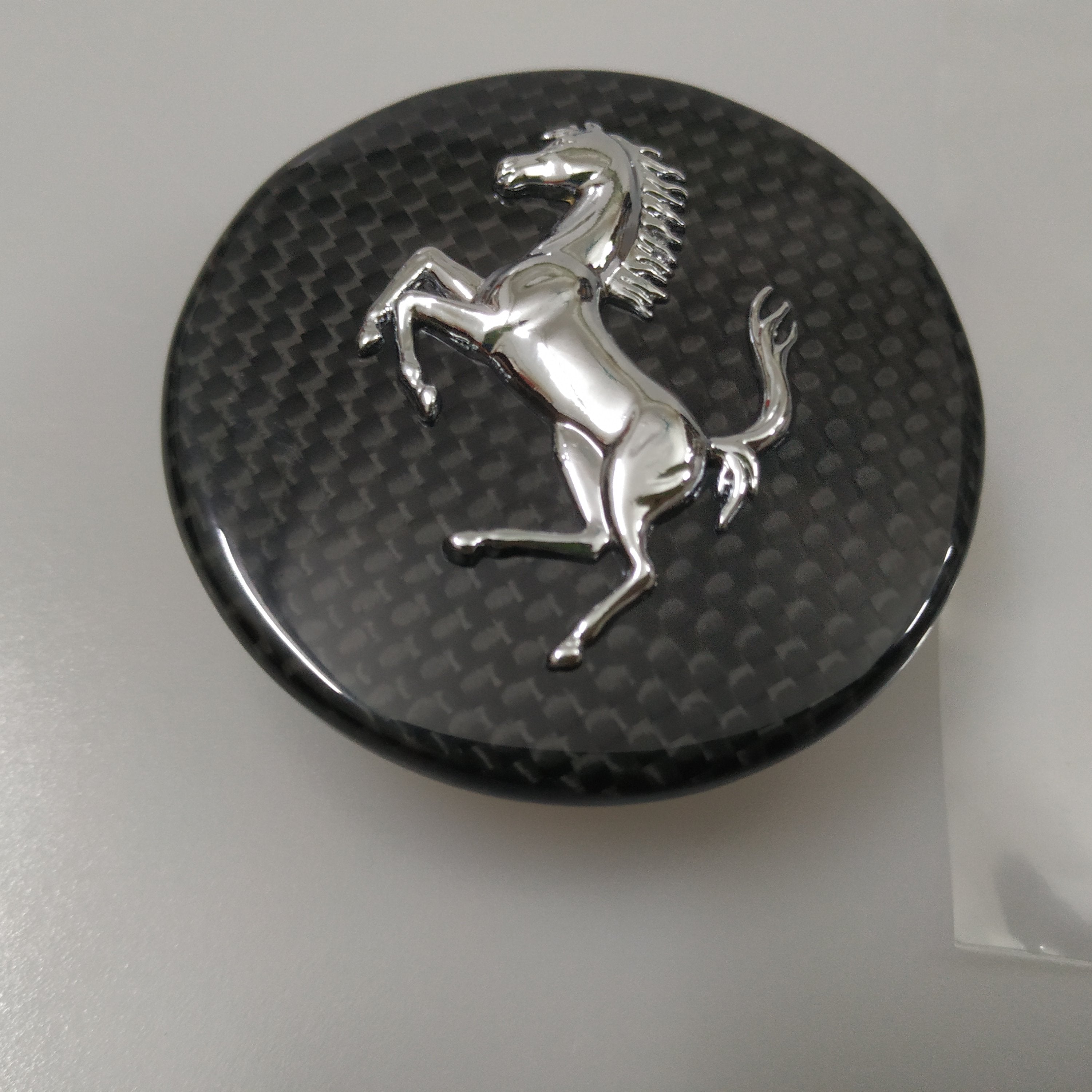 Genuine Ferrari F430 458 California Carbon Fiber Wheel Hub Center Cap Set 281089 Factory