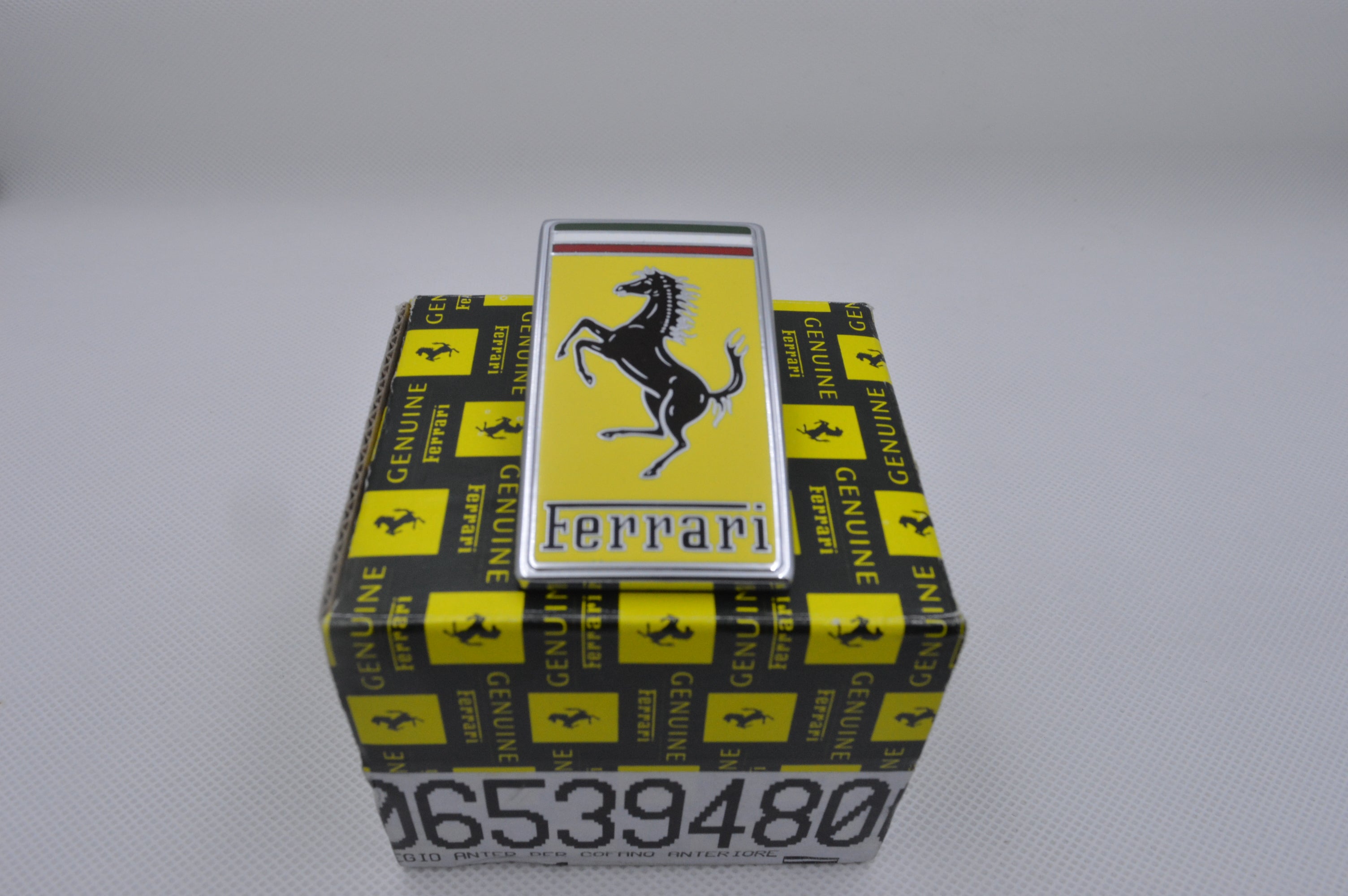 Genuine Ferrari Front Hood Bonnet Badge Emblem 1 Piece 65394800 Factory