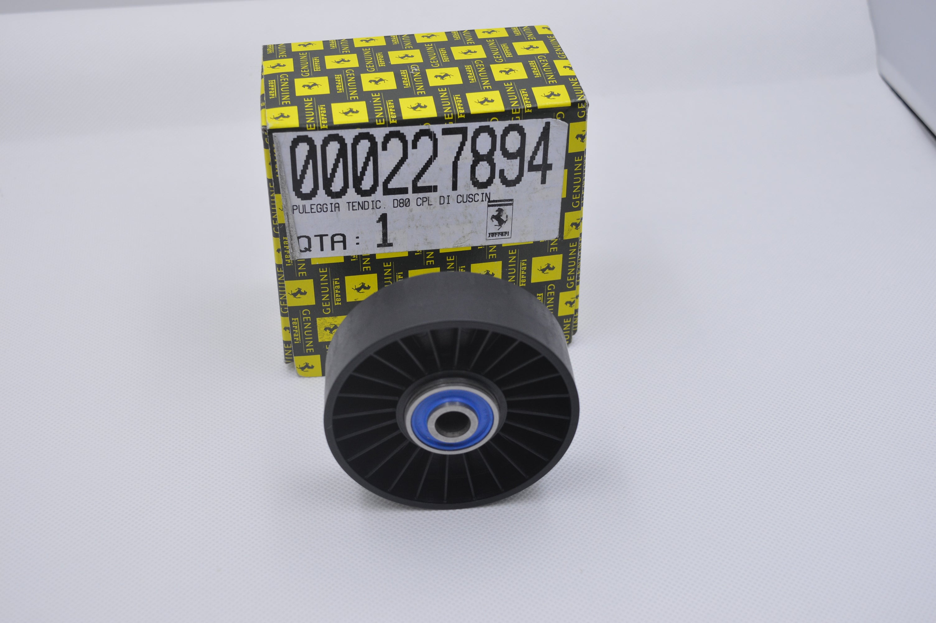 Genuine Ferrari F458 F430 Maserati Quattroporte GT Cinturon Apriete Polea 227894 Factory