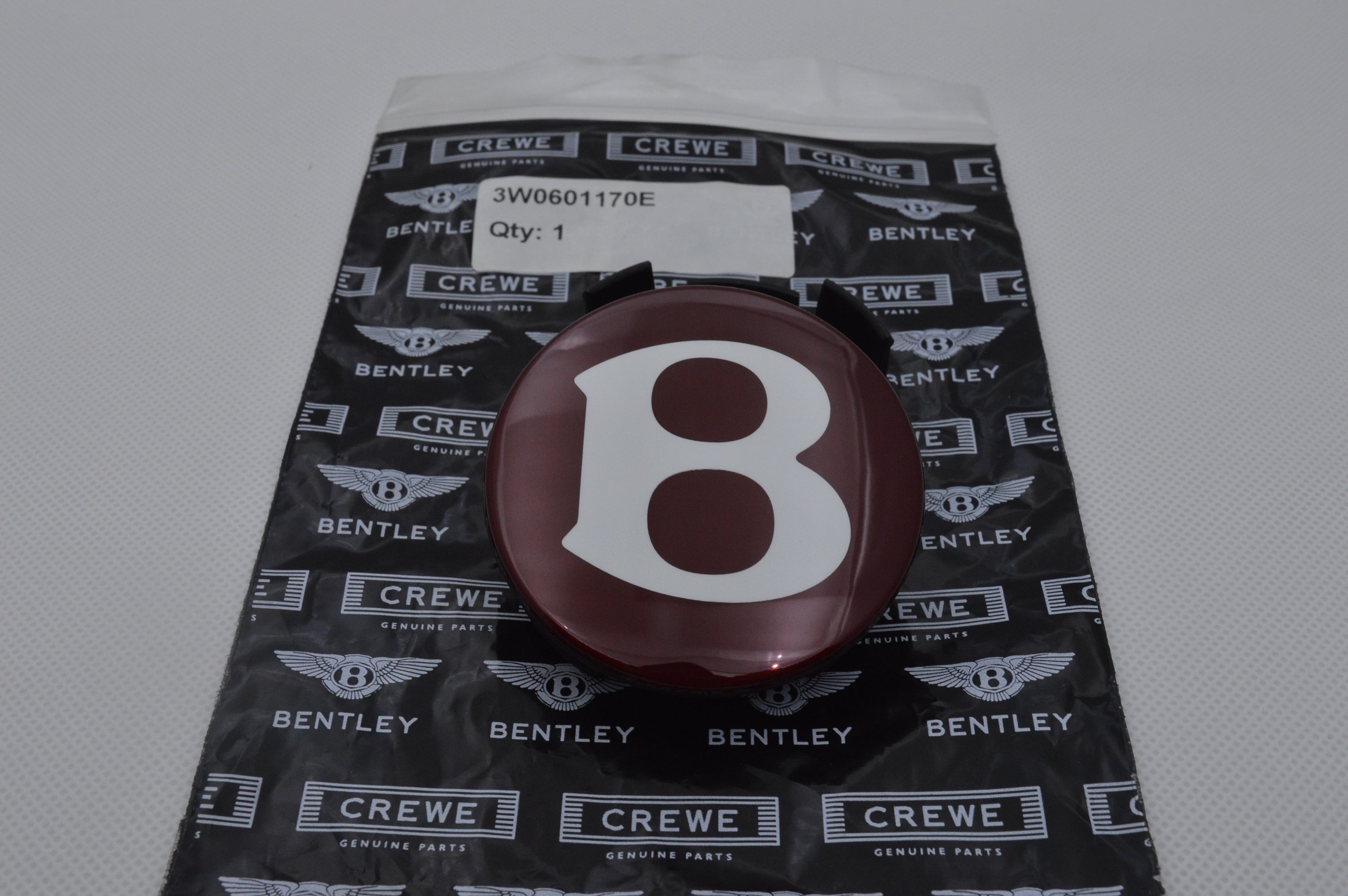 4X Genuine Bentley Continental GT Flying Spur Wheel Center Cap 3W0601170E Factory