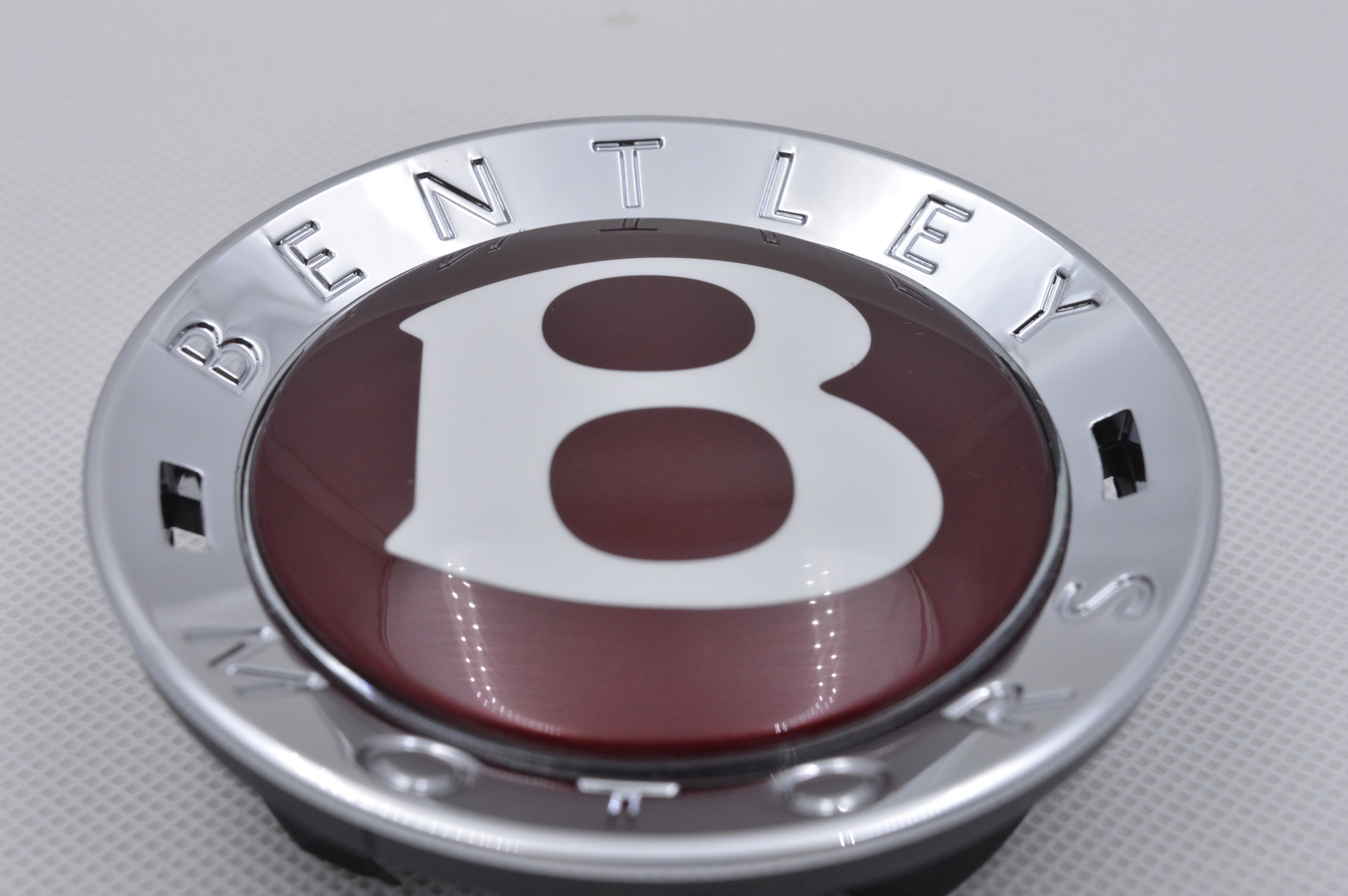 Genuine Bentley Centre Cap Red"B" Continental GT Spur GTC Kit 3W0601159M Factory