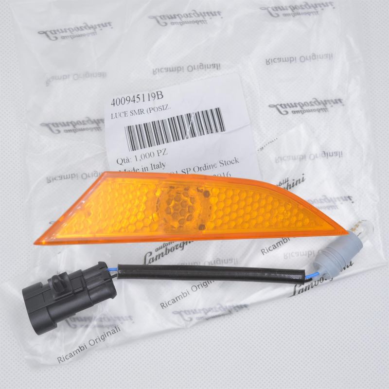 1x Genuine Lamborghini Gallardo Left Markers Lamp Orange 400945119B Factory