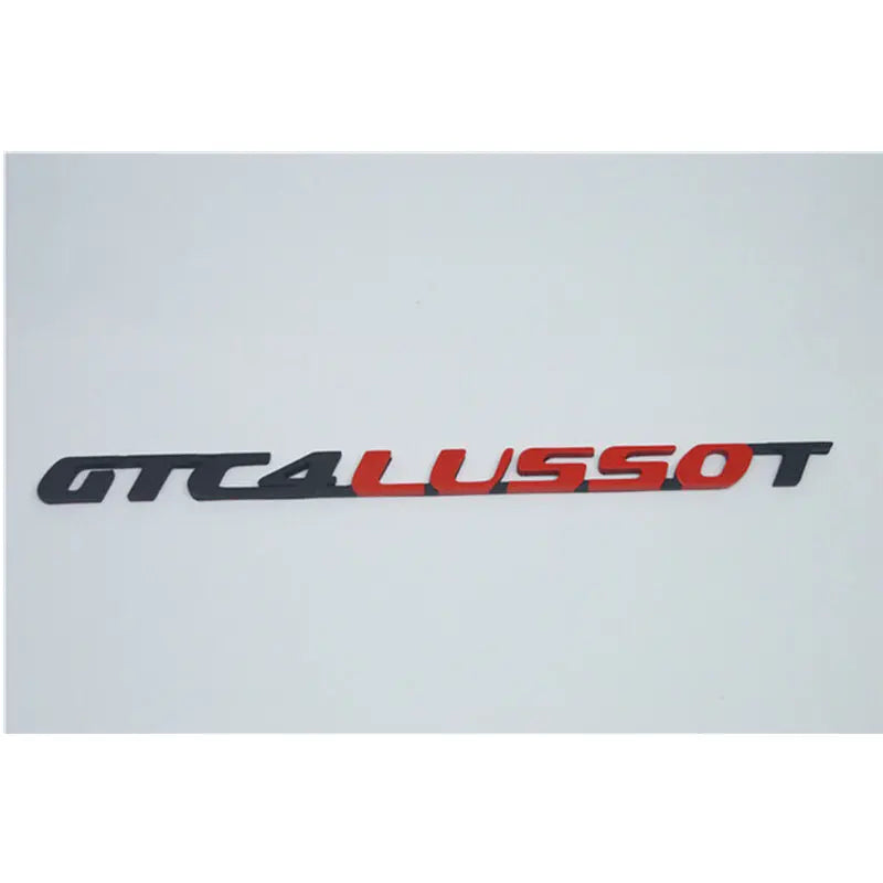 Ferrari GTC4LUSSOT Rear Badge Emblem Black Italiaspares